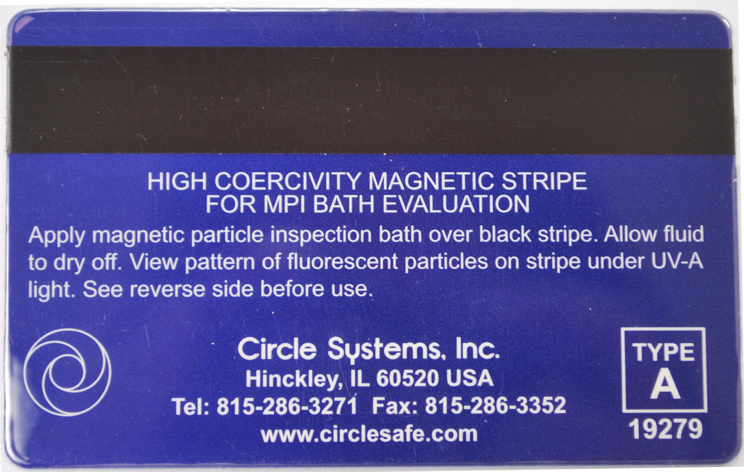 subcategory Circle Systems Magnetic Stripe Cards